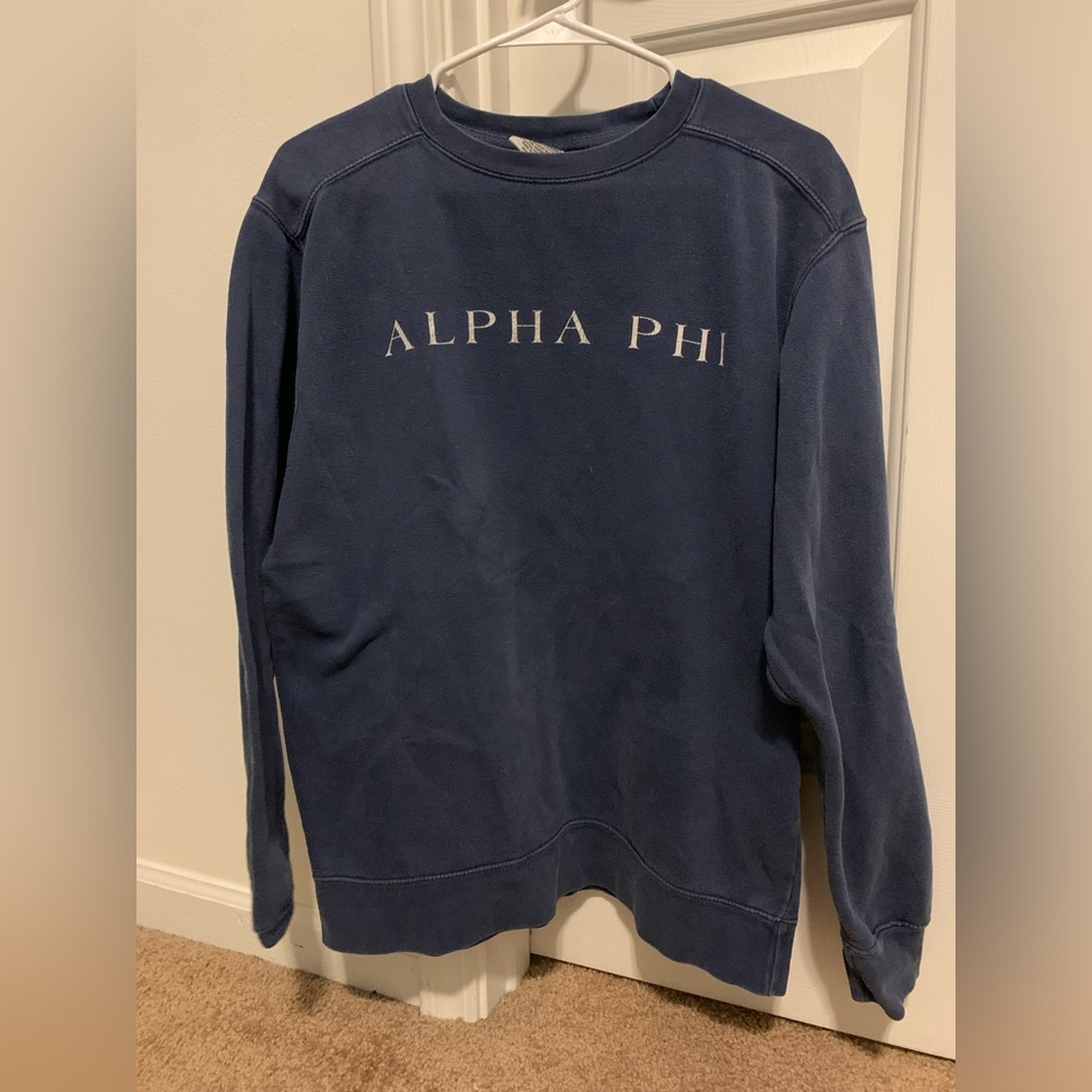 Alpha phi pullover.